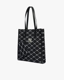 Monogram Diamond Jacquard Rectangular Tote Bag