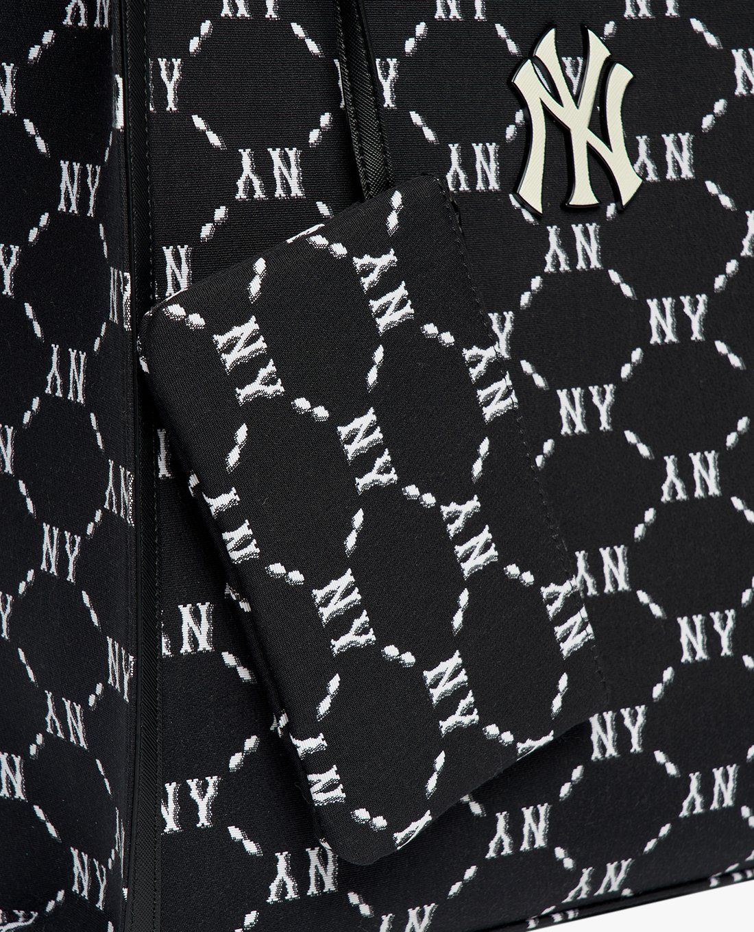 Monogram Diamond Jacquard Rectangular Tote Bag