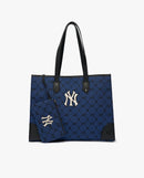 Monogram Diamond Jacquard Rectangular Shopper