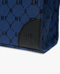 Monogram Diamond Jacquard Rectangular Shopper