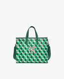 Cube Monogram Medium Rectangular Handbag