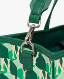 Cube Monogram Medium Rectangular Handbag