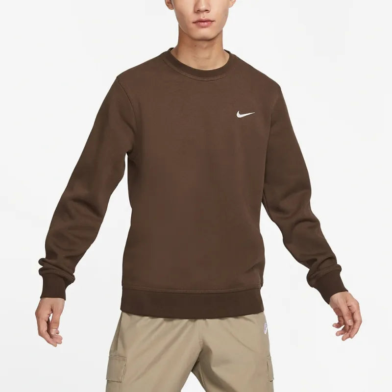 Nike Sportswear Swoosh Sweatshirt Brown (Asia Sizing)