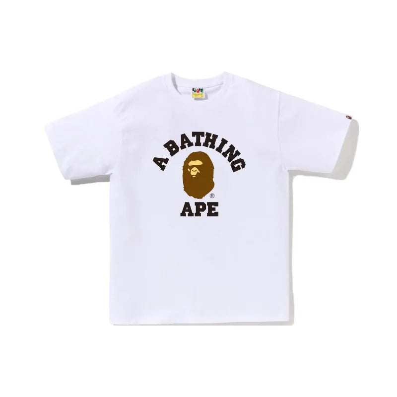 BAPE College Tee - White