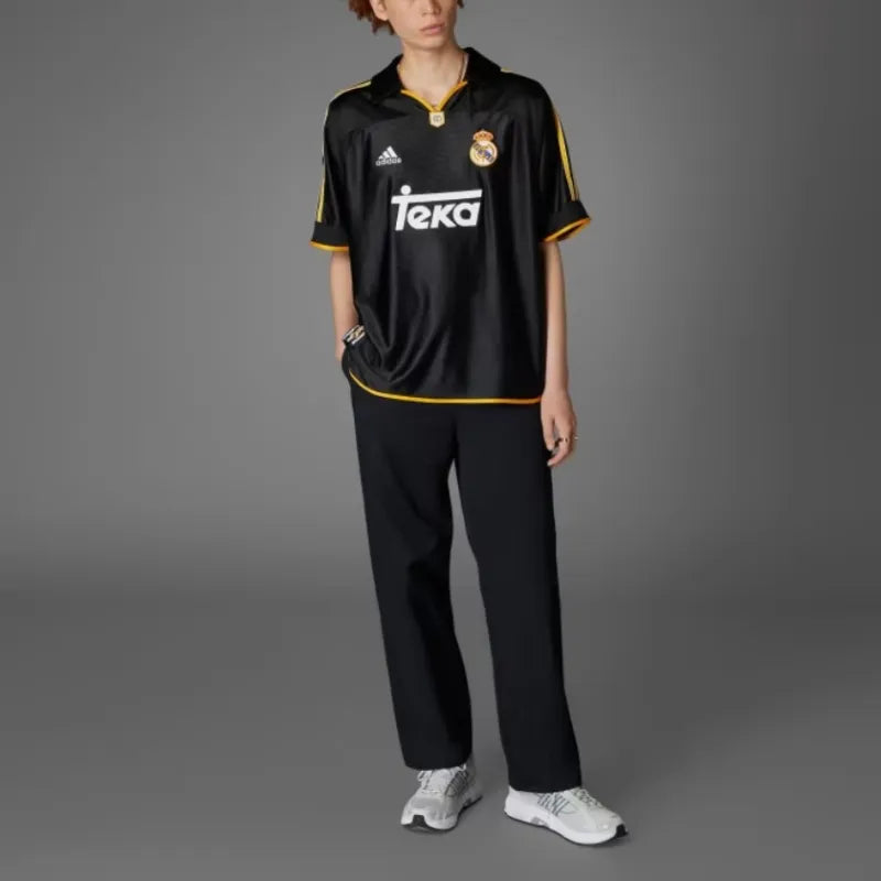 adidas Real Madrid 99/00 Away Jersey - Black