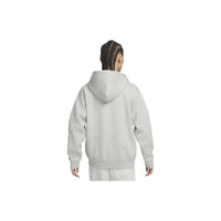 Nike NRG Solo Swoosh Full Zip Hoodie - Dark Grey Heather