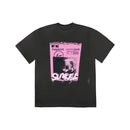 Travis Scott Cactus Jack For Fragment Pink Sunrise Tee - Washed Black