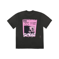 Travis Scott Cactus Jack For Fragment Pink Sunrise Tee - Washed Black