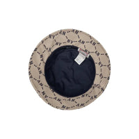 MLB Monogram Bucket Hat New York Yankees - beige