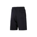 Nike Men's Logo Swoosh Fleece Shorts - Black White