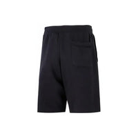 Nike Men's Logo Swoosh Fleece Shorts - Black White