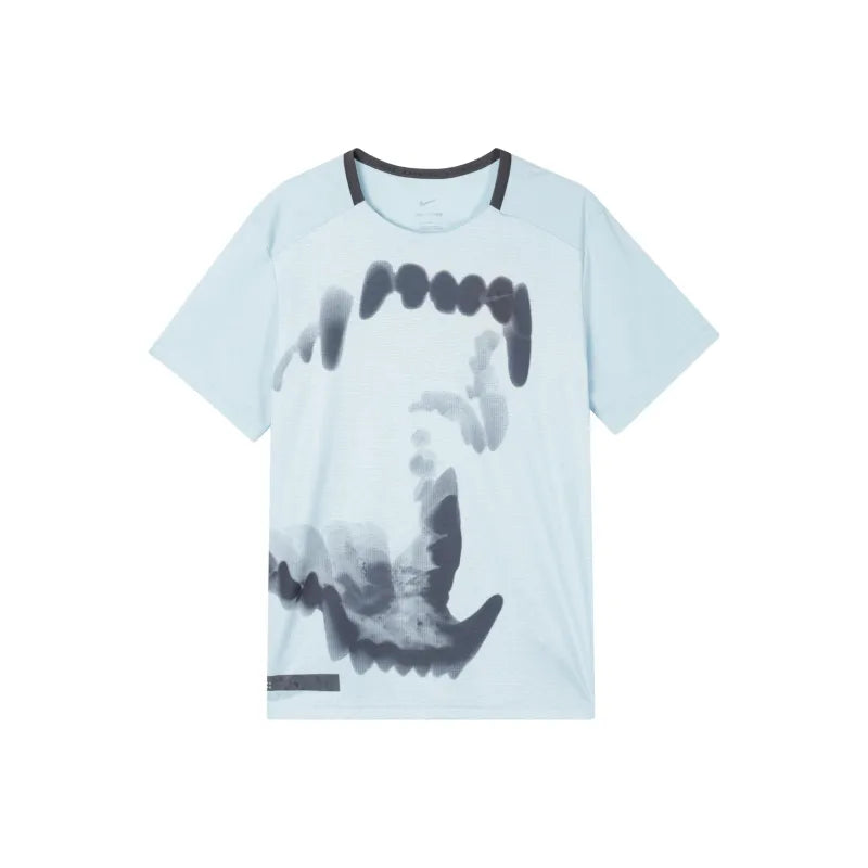 Nike Drop Shoulder Sleeve T Shirt Men's - Blue