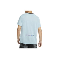 Nike Drop Shoulder Sleeve T Shirt Men's - Blue