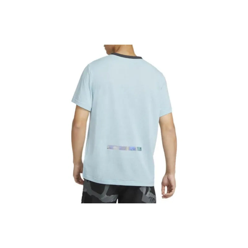 Nike Drop Shoulder Sleeve T Shirt Men's - Blue