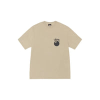 Stussy 8 Ball Tee Pigment Dyed T-shirt - Khaki
