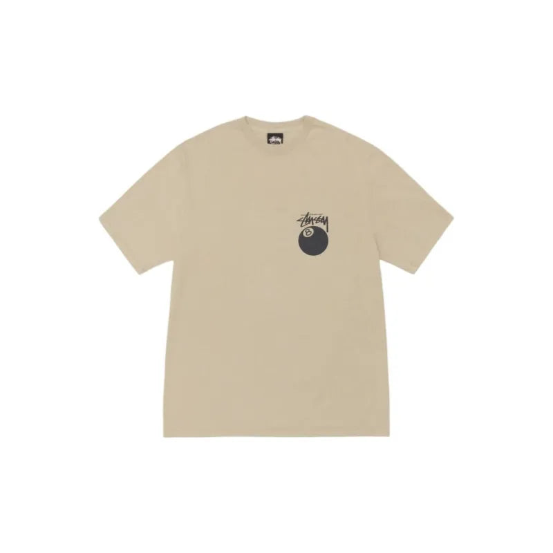 Stussy 8 Ball Tee Pigment Dyed T-shirt - Khaki
