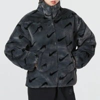 Nike Women's Printed Faux Fur Jacket