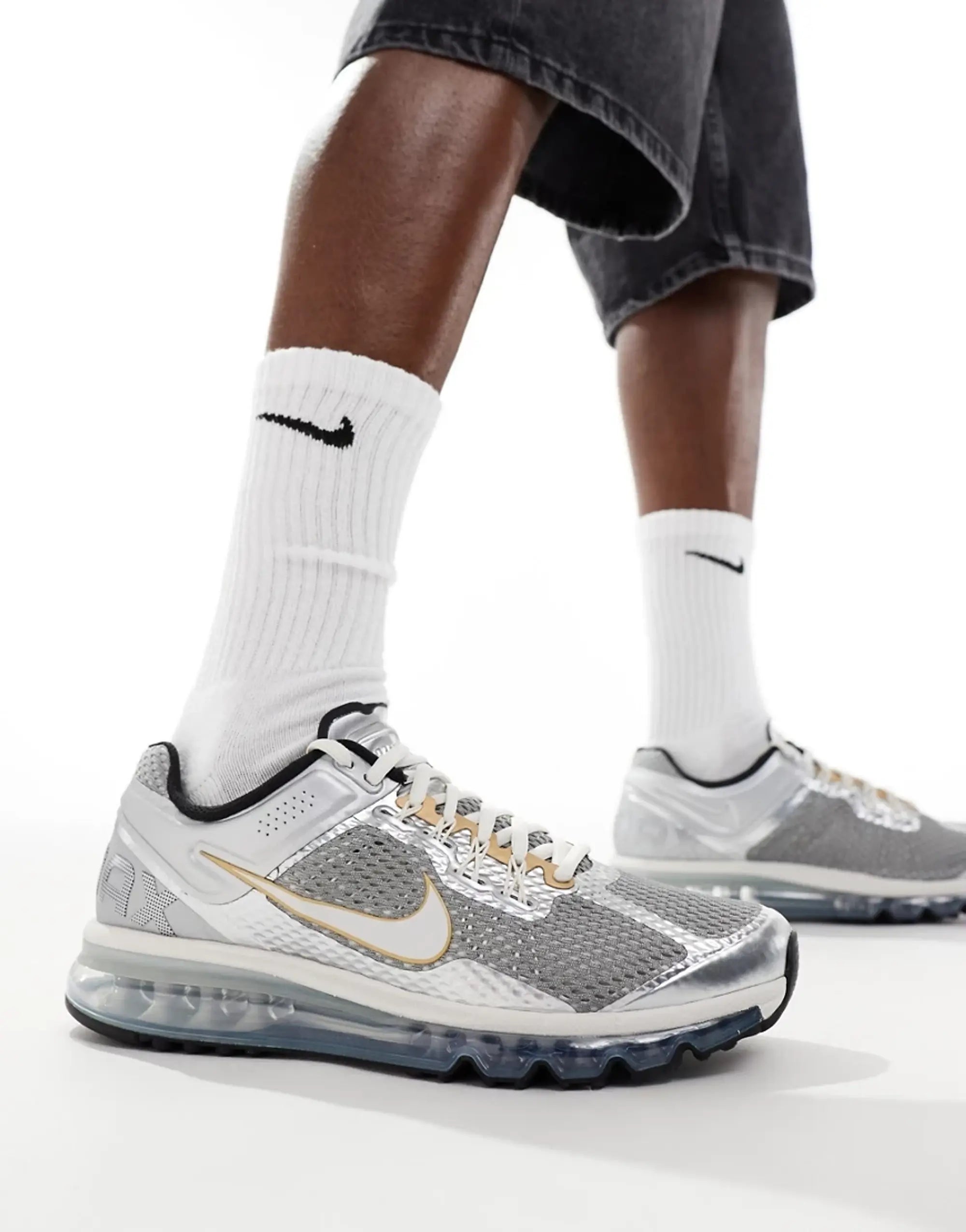 Nike Air Max 2013 - Metallic Silver Gold