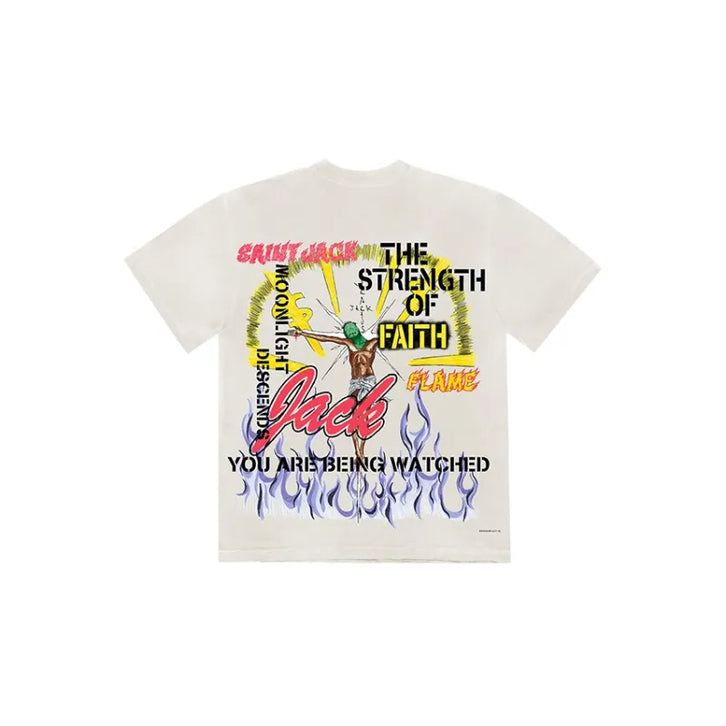 Travis Scott Utopia x St Michael 3A Tee - White