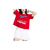 Nike Sportswear Short-Sleeve Top Red