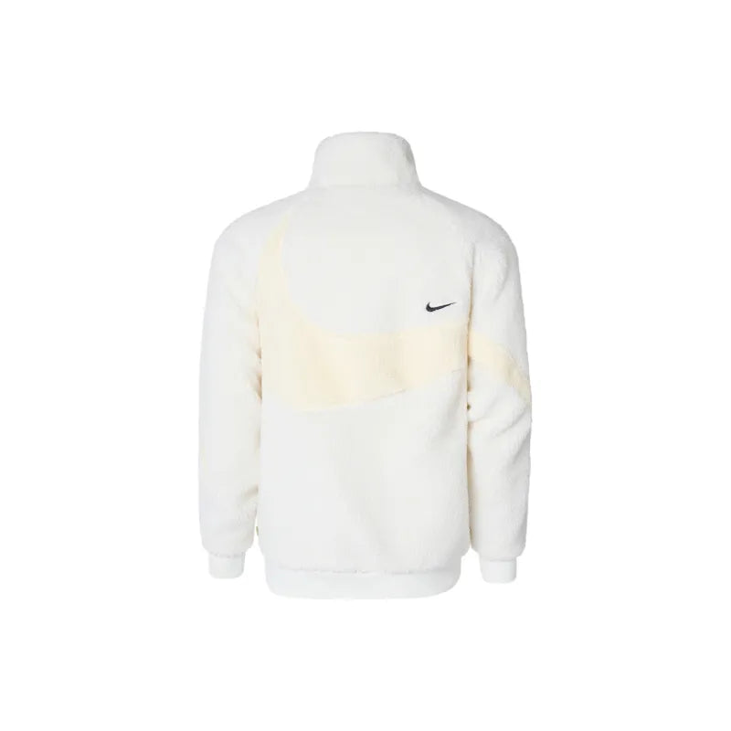 Nike Swoosh 2-way fleece jacket 'White'