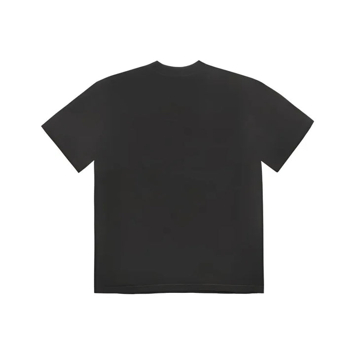 Travis Scott Cactus Jack For Fragment Pink Sunrise Tee - Washed Black