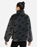 Nike Women's Printed Faux Fur Jacket