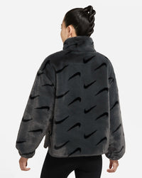 Nike Women's Printed Faux Fur Jacket