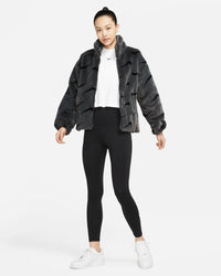 Nike Women's Printed Faux Fur Jacket