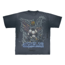Travis Scott x FC Barcelona Washed Spray Logo Tee - Black