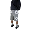 Denim Tears The Cotton Wreath Shorts - Grey