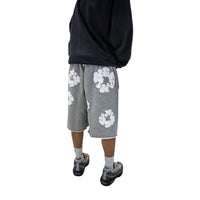 Denim Tears The Cotton Wreath Shorts - Grey