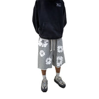 Denim Tears The Cotton Wreath Shorts - Grey