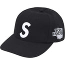 Supreme World Famous S Logo 6-Panel - Black