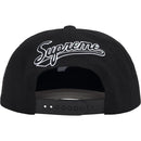 Supreme World Famous S Logo 6-Panel - Black