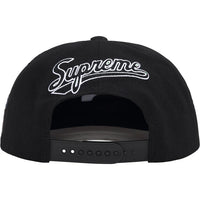 Supreme World Famous S Logo 6-Panel - Black