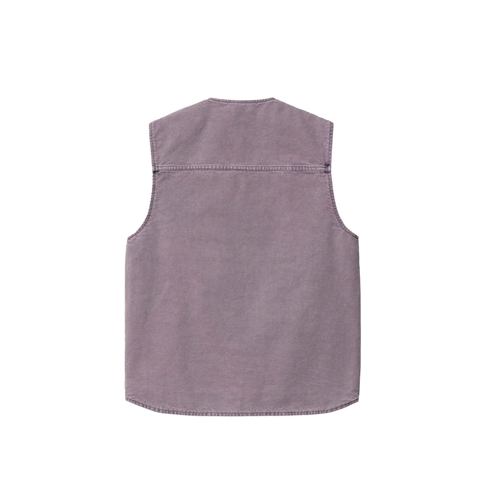 Carhartt WIP Mens Arbor Vest Razzmic - Purple