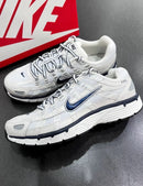 Nike P 6000 - White Metallic Silver Black