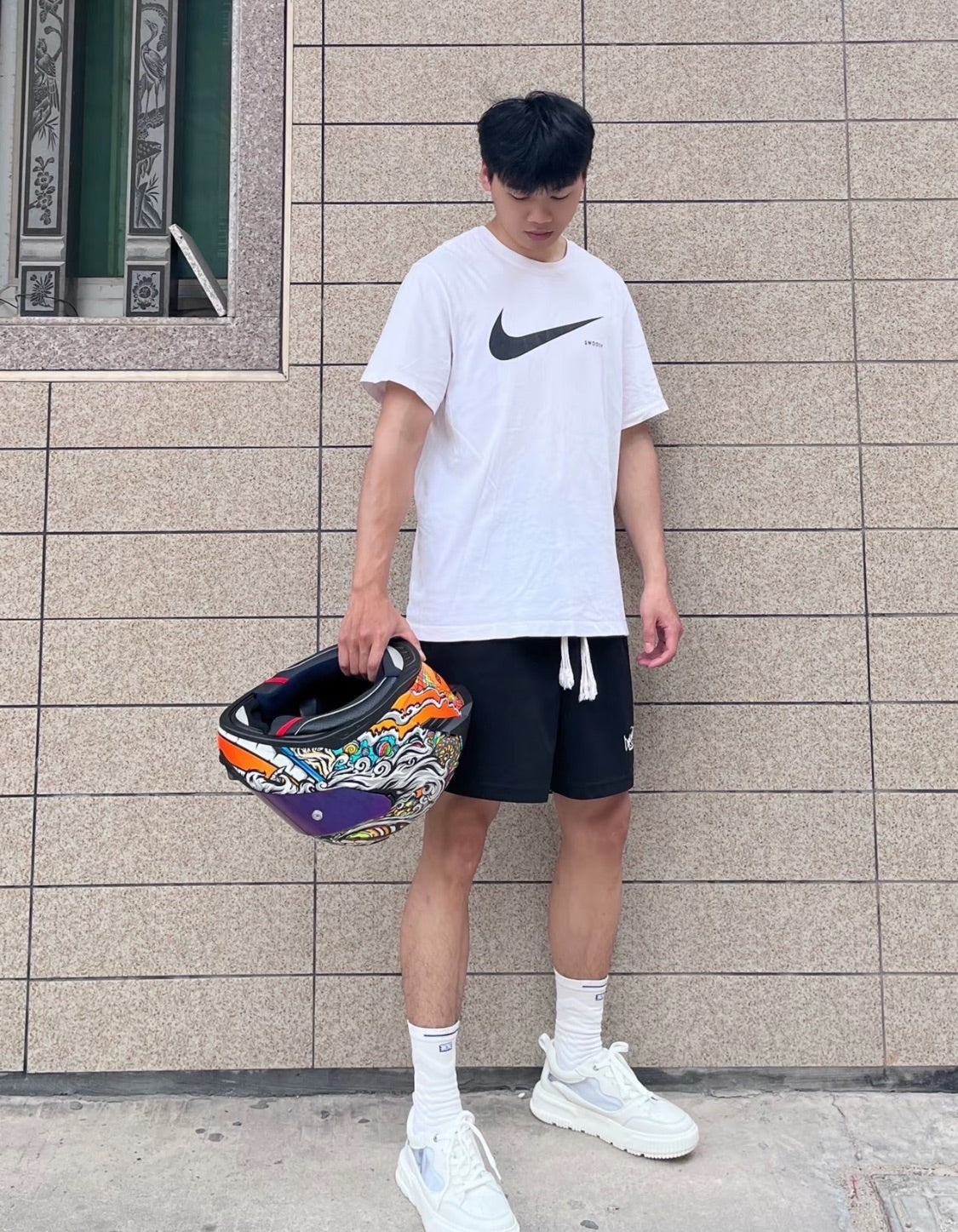 Nike Sportswear T Shirts - White Black