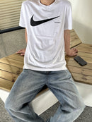 Nike Sportswear T Shirts - White Black