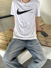 Nike Sportswear T Shirts - White Black