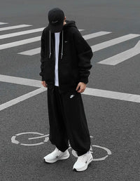Nike NRG Solo Swoosh Full Zip Hoodie - Black