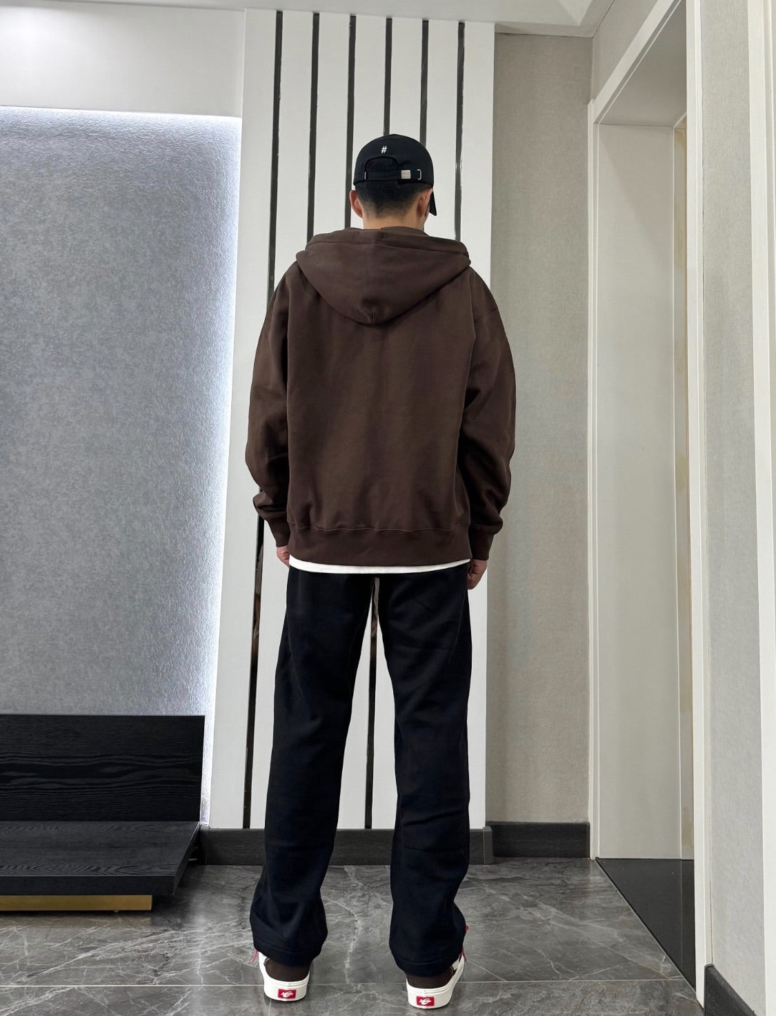 Nike NRG Solo Swoosh Full Zip Hoodie - Baroque Brown
