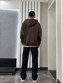 Nike NRG Solo Swoosh Full Zip Hoodie - Baroque Brown