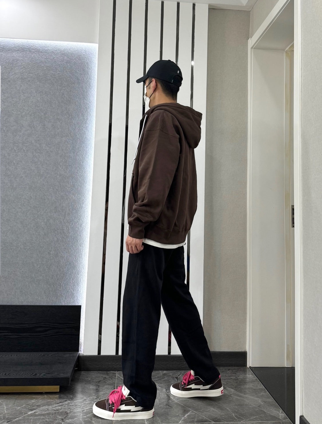 Nike NRG Solo Swoosh Full Zip Hoodie - Baroque Brown