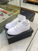 Jordan 1 Mid Triple White - WHITE/WHITE/WHITE