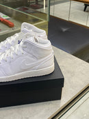 Jordan 1 Mid Triple White - WHITE/WHITE/WHITE