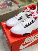 Nike Flight LegacyWhite-WHITE/UNIVERSITY RED-BLACK