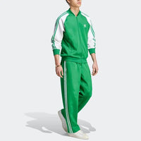 Adidas Originals Adicolor Knitted Sweatpants Men - Silver Metallic/Green
