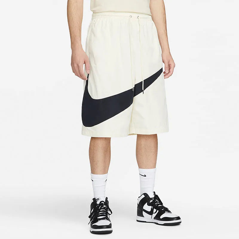 Nike Swoosh Woven Shorts - White